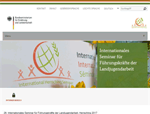 Tablet Screenshot of international-herrsching-seminar.de